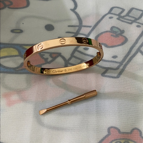 Cartier Classic Love Bracelet Rose Gold - Picture 7 of 8